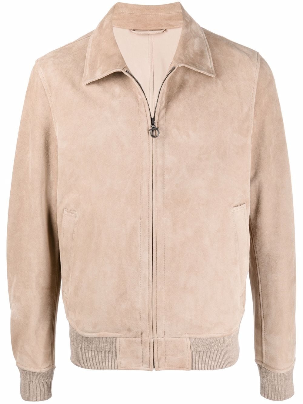 Four Seasons suede bomber jacket - 1