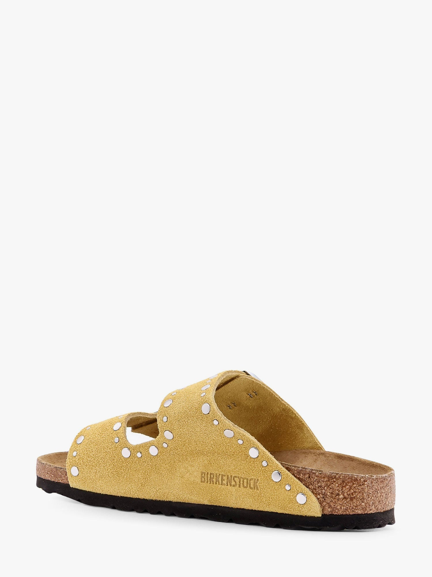 Birkenstock Arizona Rivet Border Leather Sandals With Applied Metal Rivets - 3