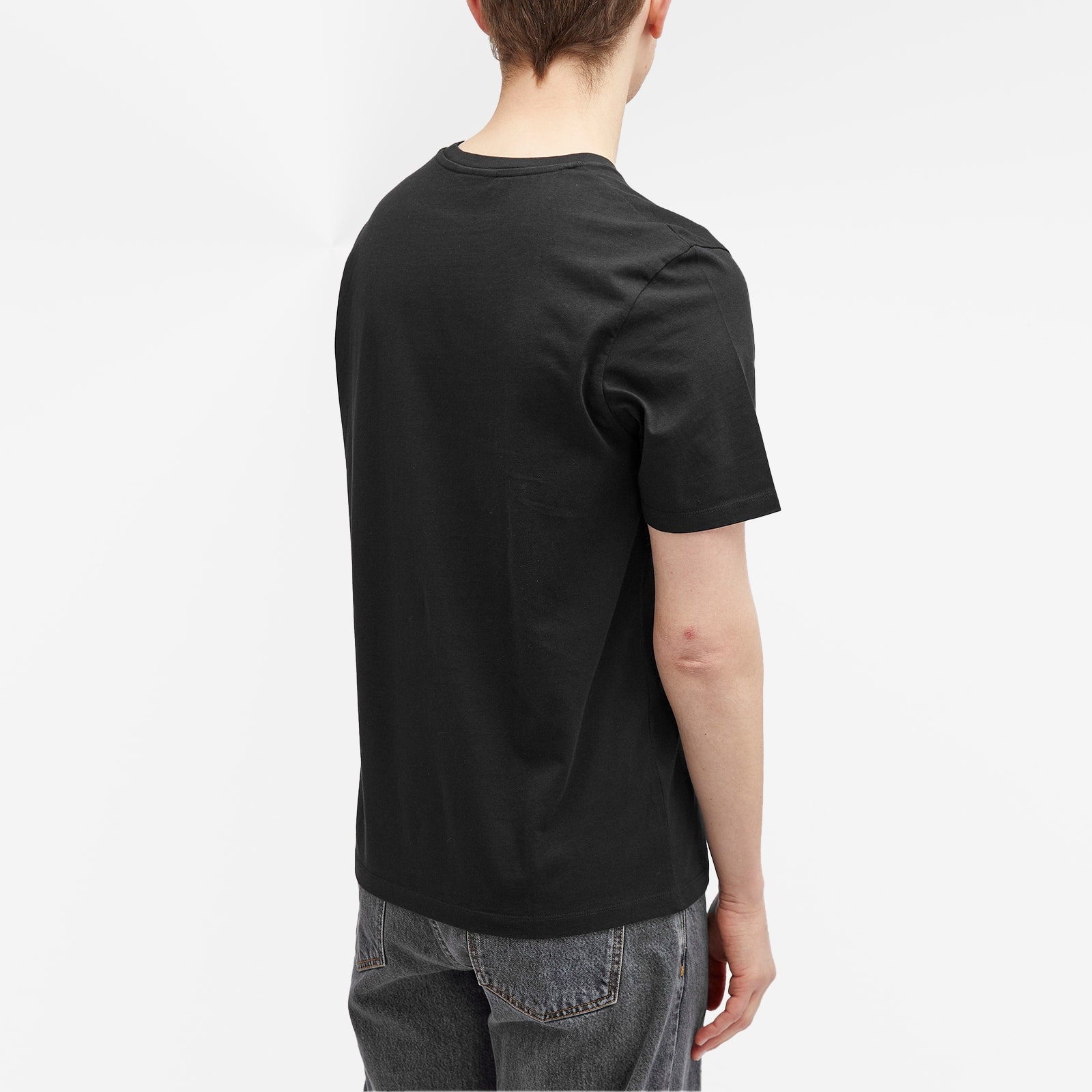 Maison Kitsune Fox Head Patch Regular T-Shirt - 3