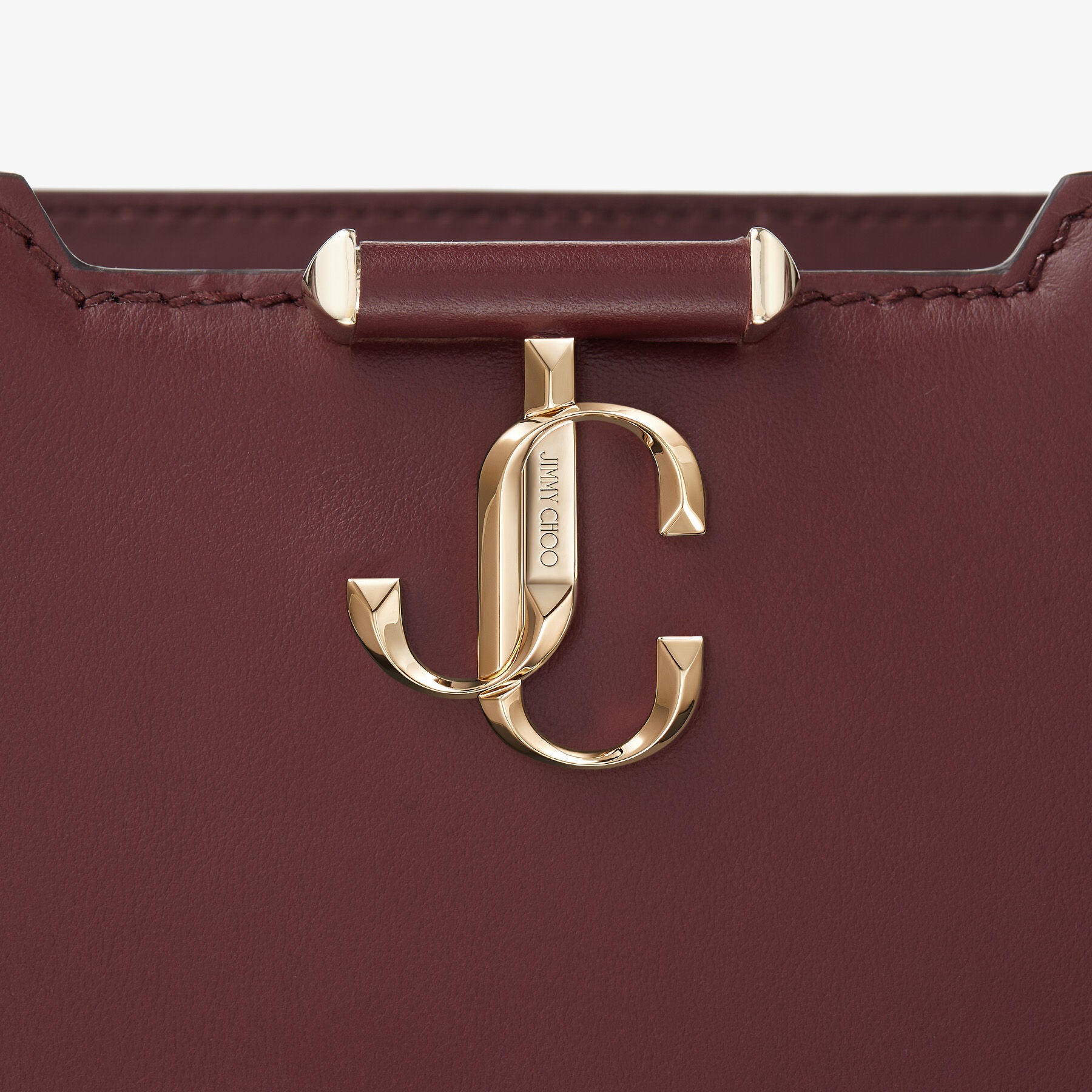 Varenne TH/M
Burgundy Soft Shiny Calf Leather Top Handle Bag - 6