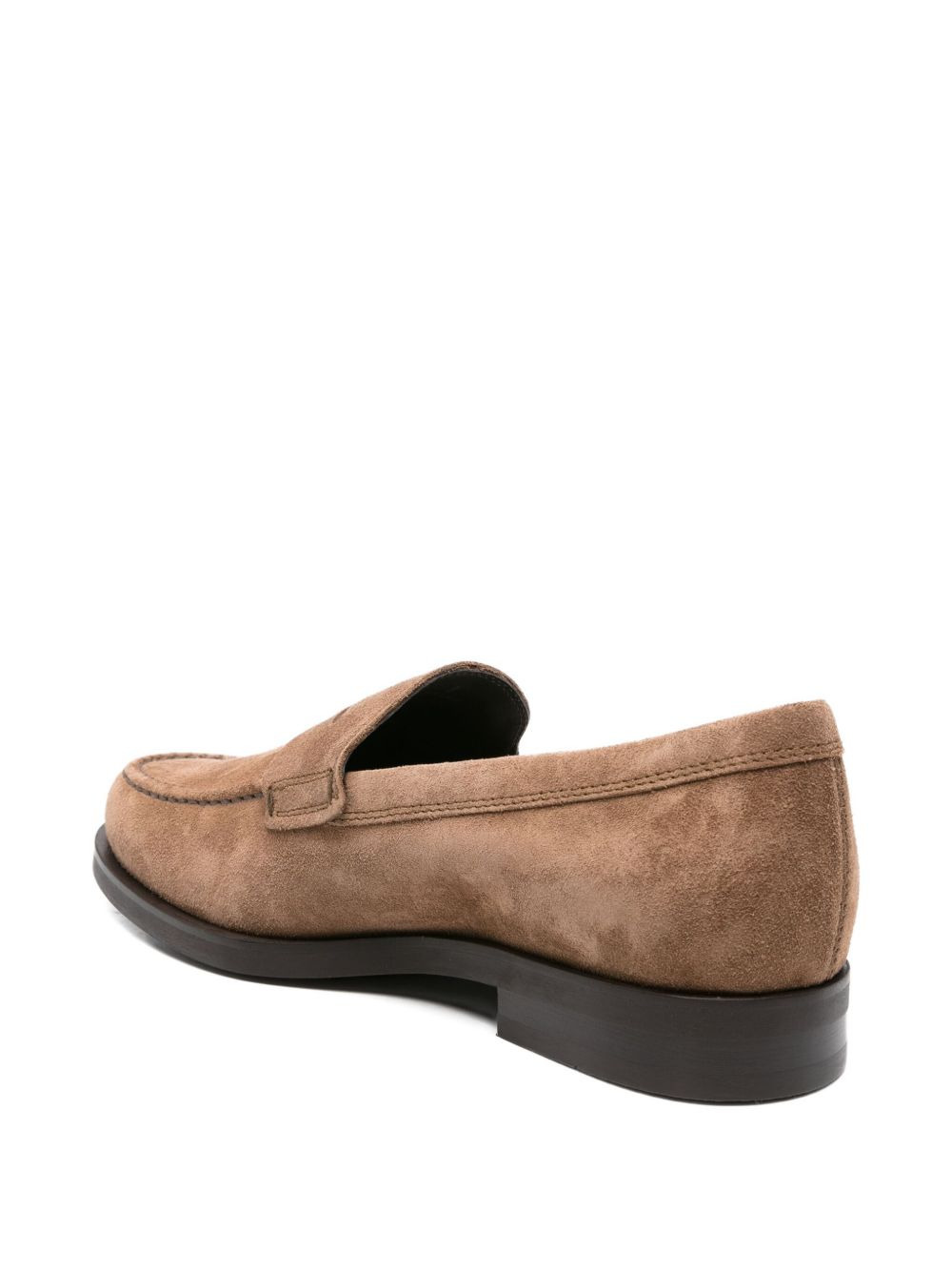 suede penny loafers - 3