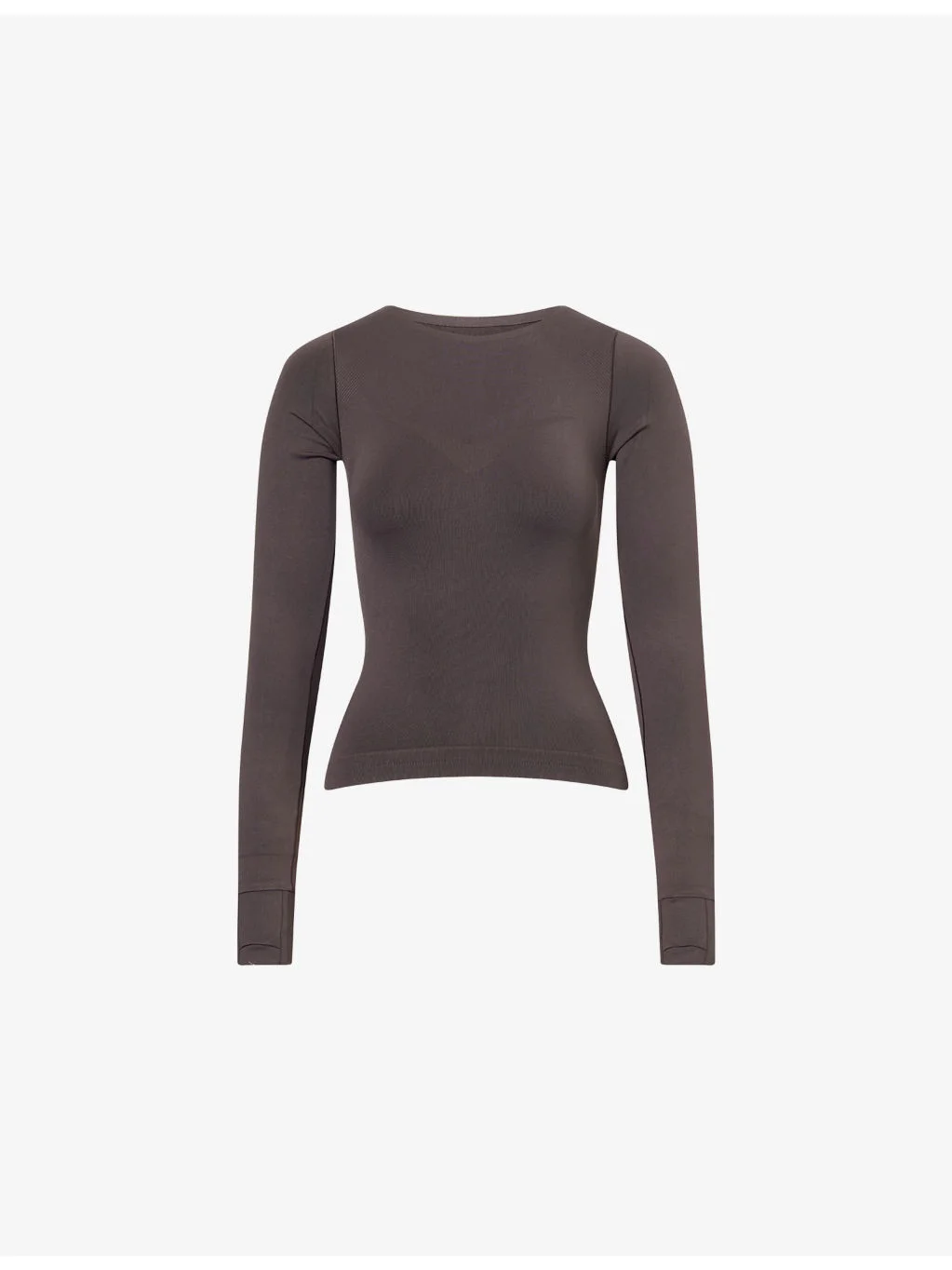 Seamless Long-Sleeve Workout Top - 1