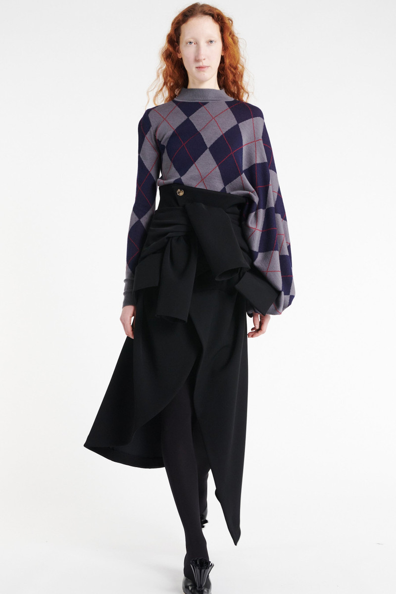 SHIRT SKIRT BLACK 9