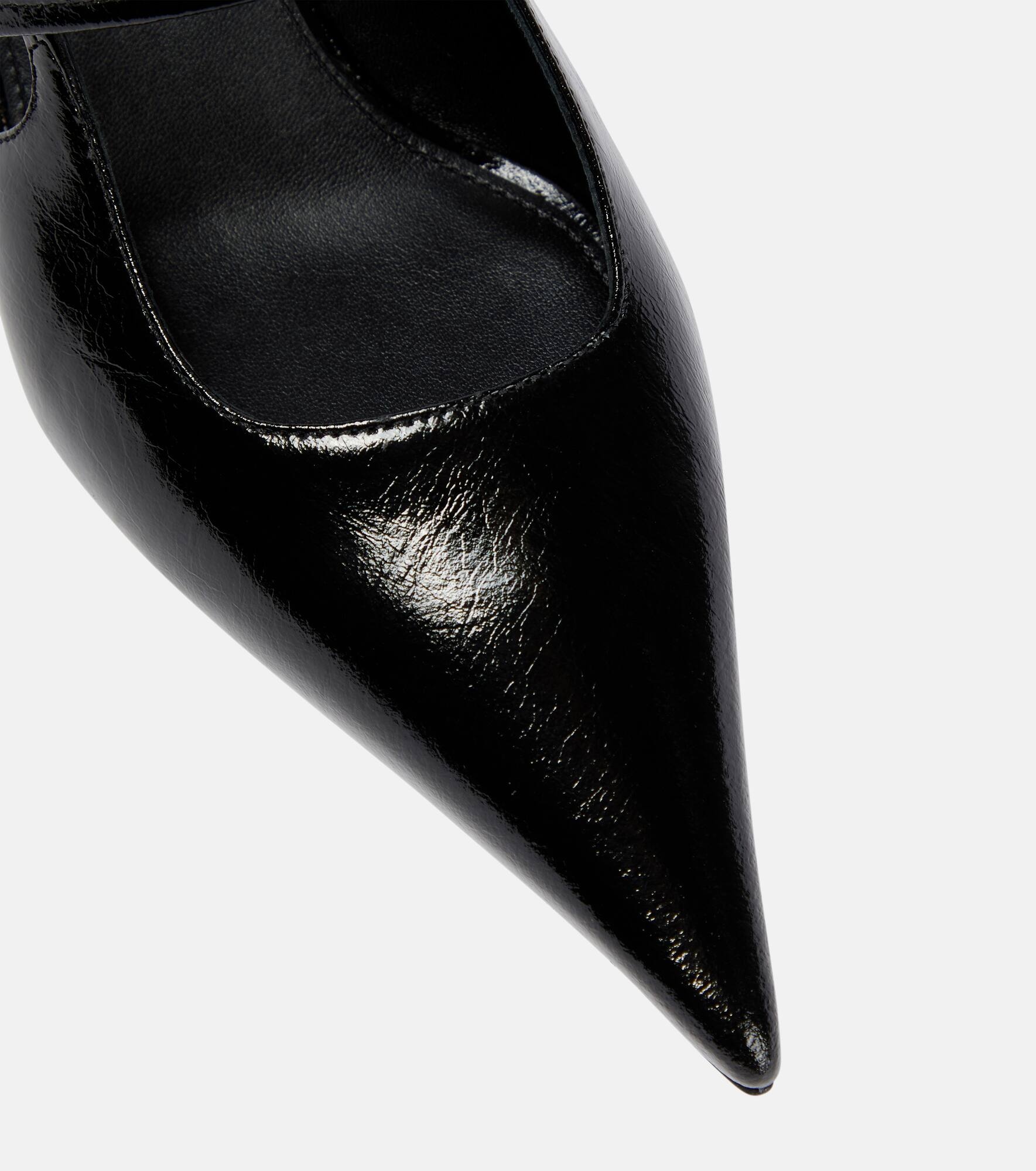 The Sharp leather slingback pumps - 6