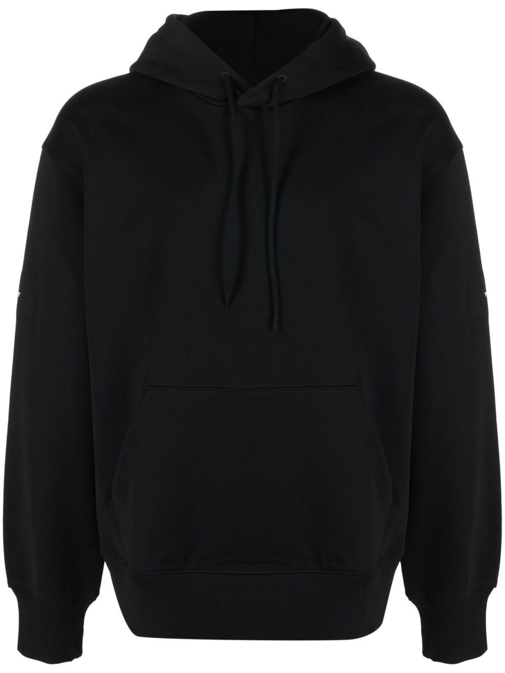 drop-shoulder drawstring hoodie - 1