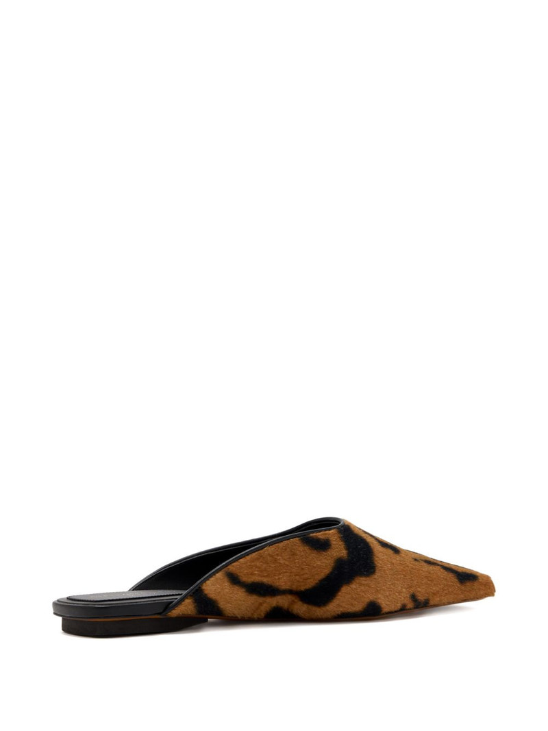 Stella McCartney Ocelot-printed mules outlook