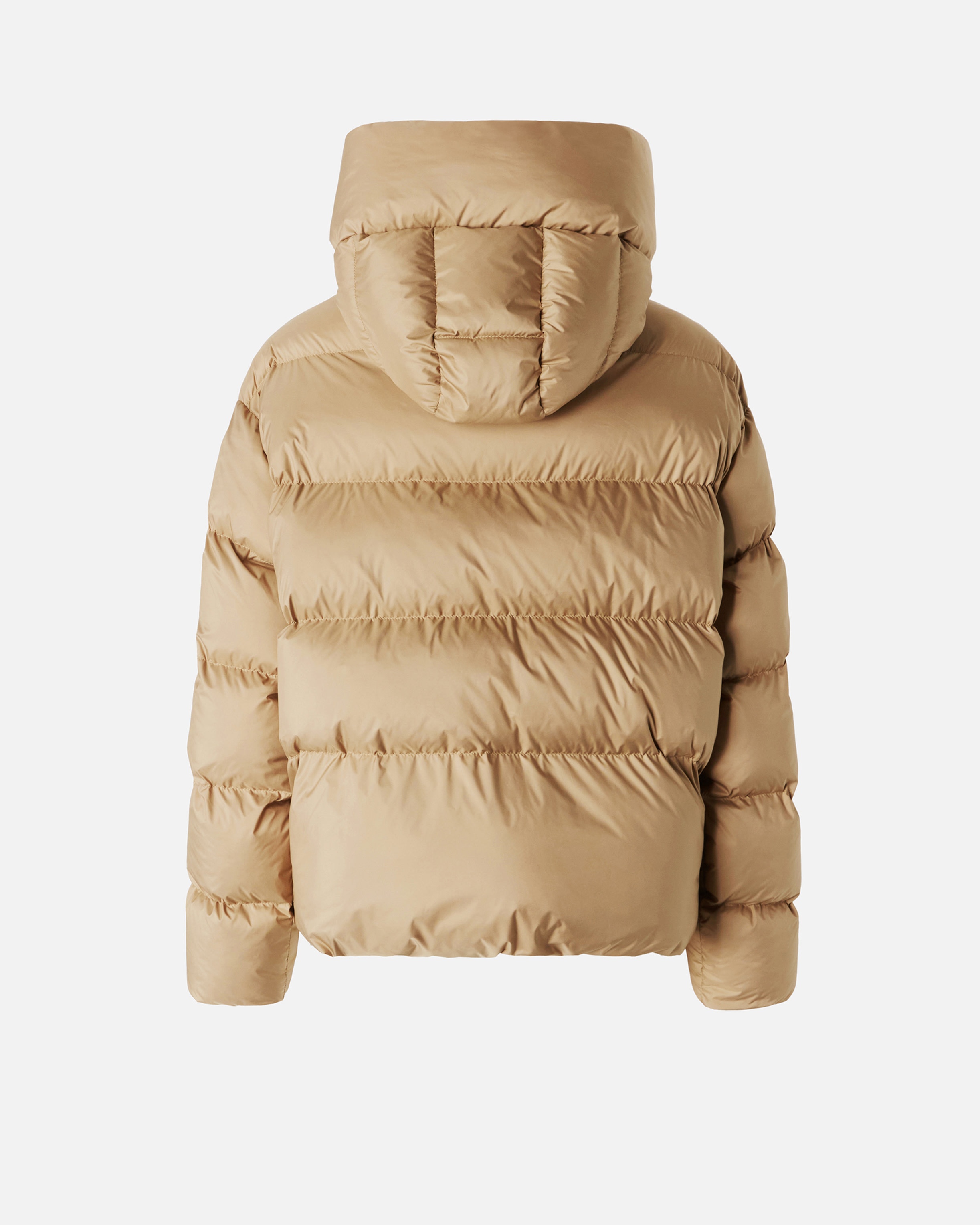 PADDED DOWN JACKET WITH HIGH WRAP-AROUND COLLAR - 6