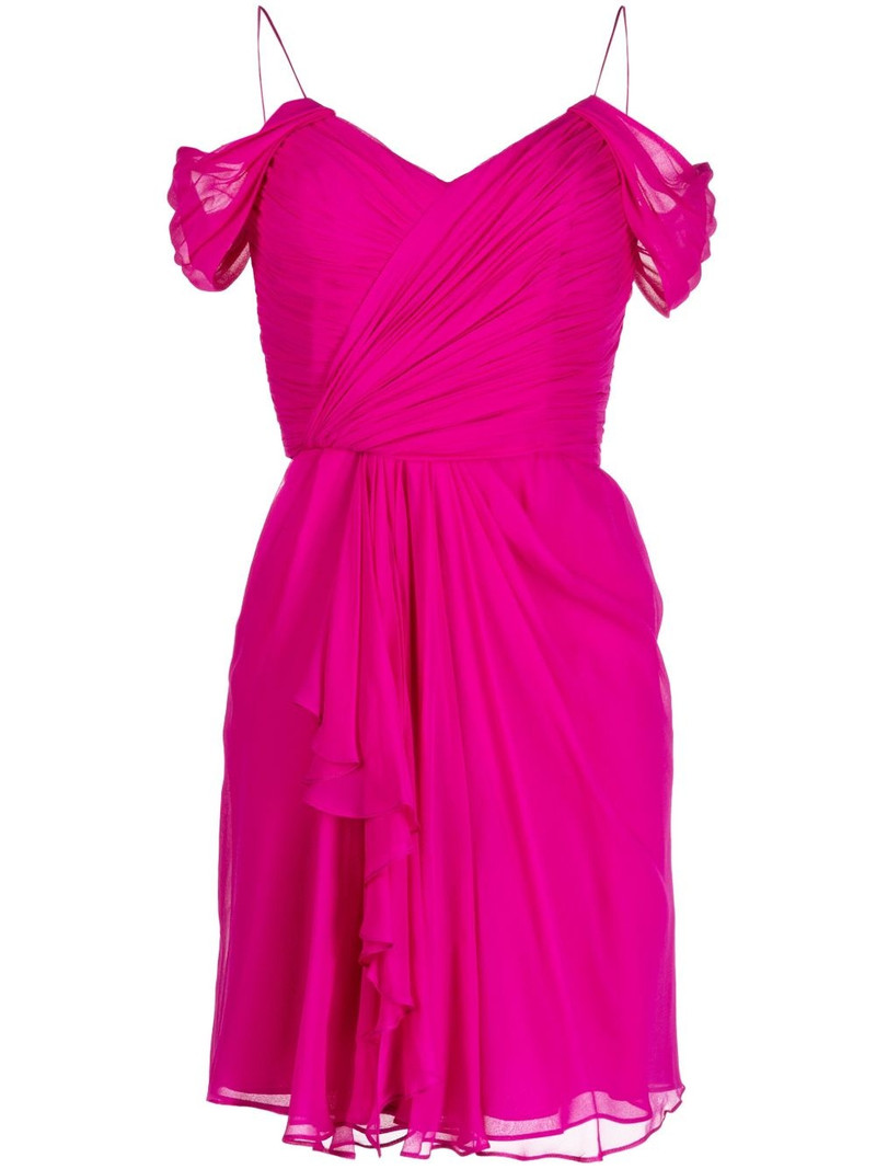 Sandrelli silk georgette minidress 1