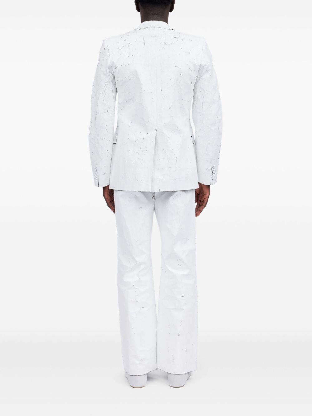 coated-finish blazer - 4