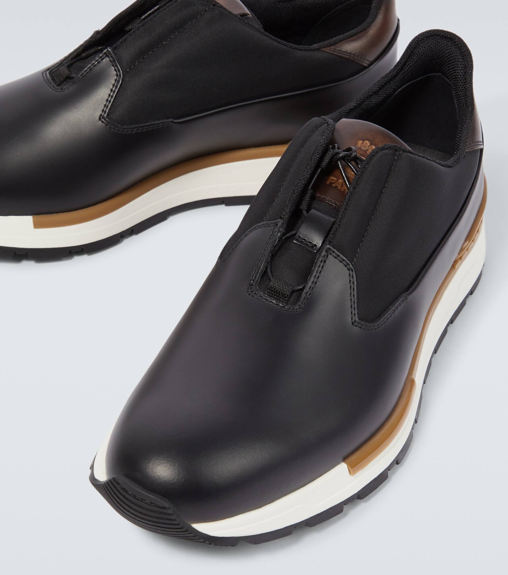 Fast Track leather sneakers - 3