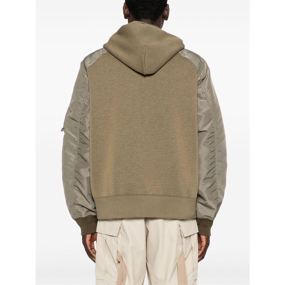Sacai Green Sweaters & Knitwear - Hoodies Men - 2