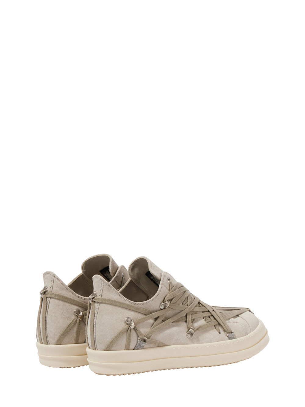 Rick Owens Women Megalace Sneakers In Suede - 3