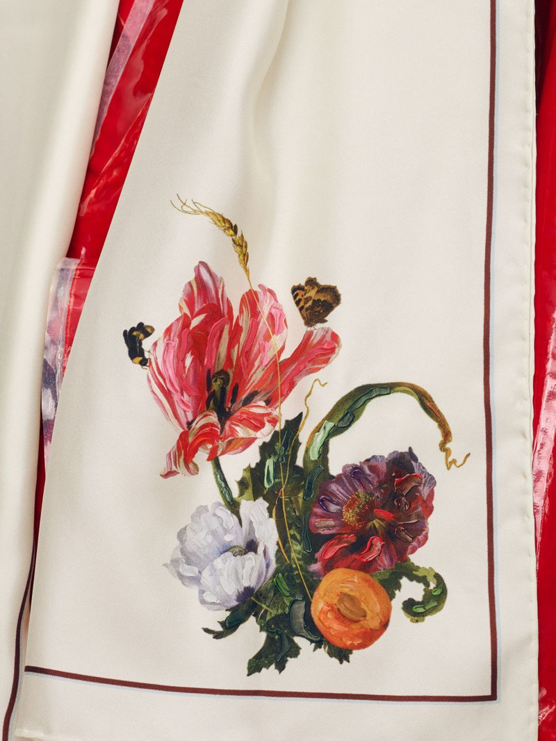 Maison Margiela floral scarf outlook