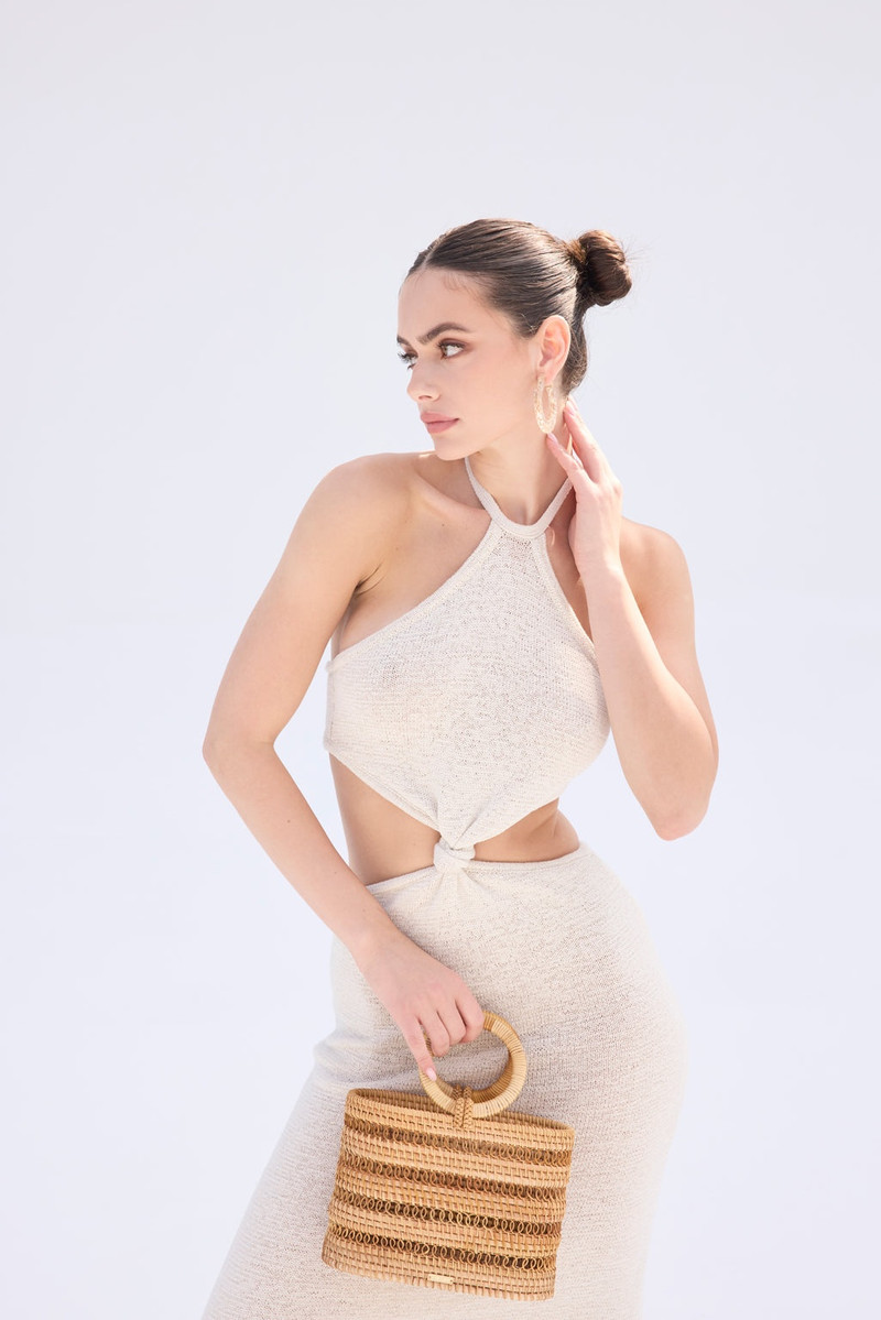 Cult Gaia CAMERON KNIT DRESS outlook