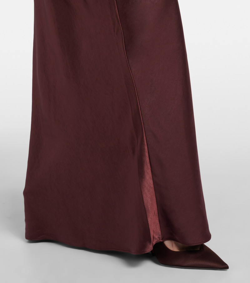Embellished satin gown 5