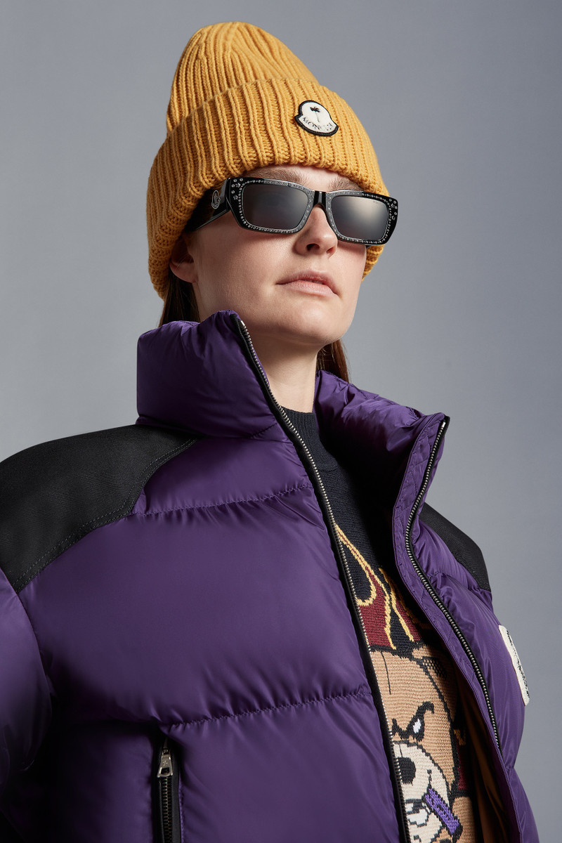 Moncler Crystal-Encrusted Rectangular Sunglasses outlook