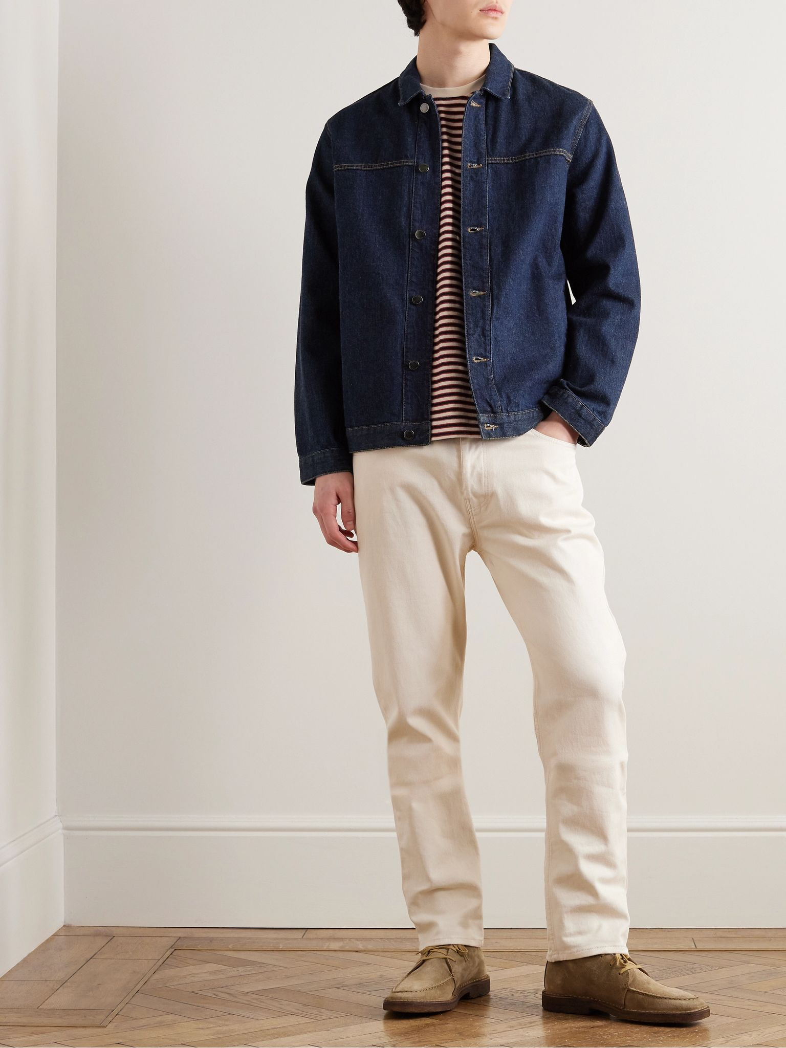 Selvedge Denim Jacket Blue - 2