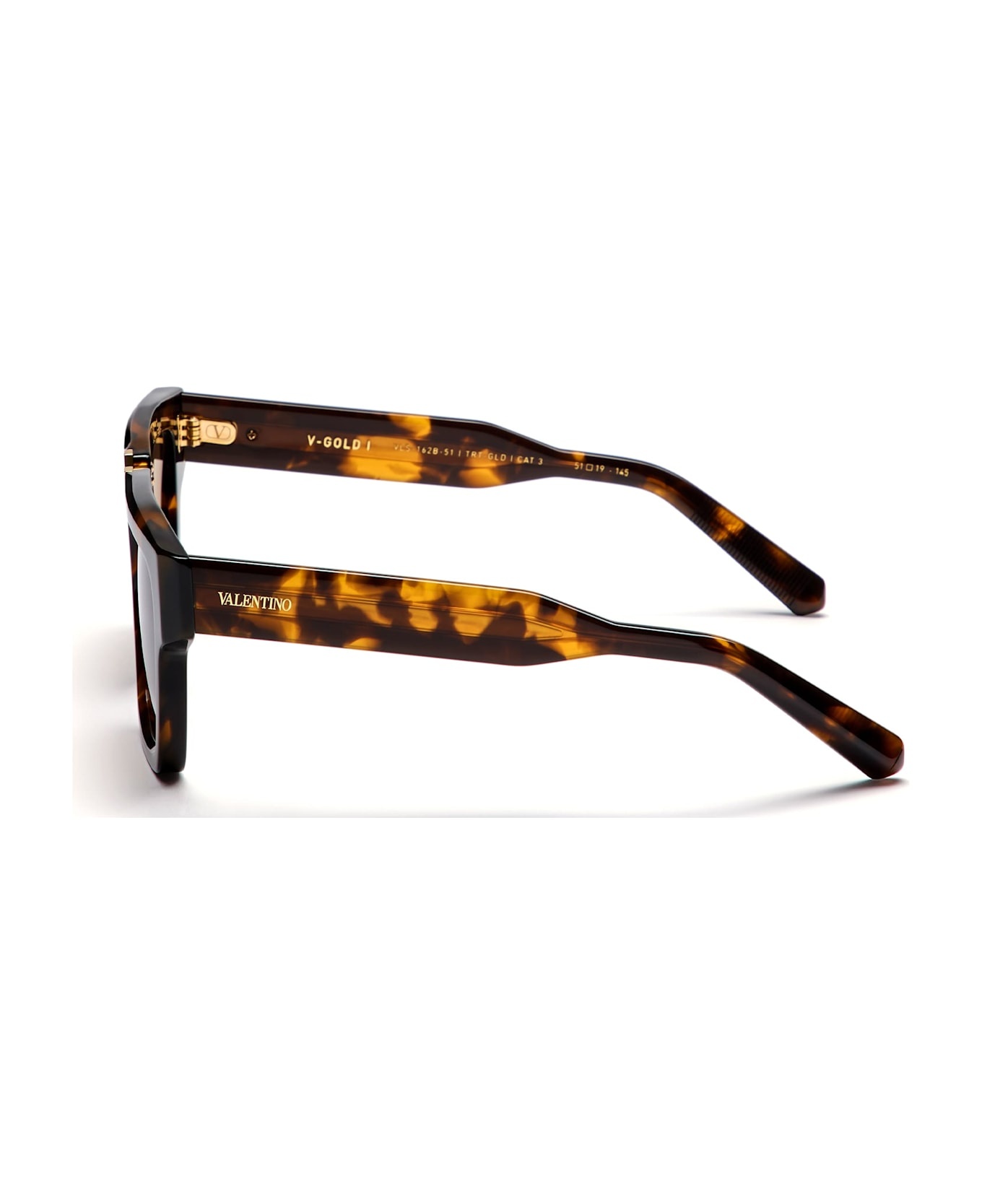 V-gold-i - Brown Tortoise / Gold Sunglasses - 3
