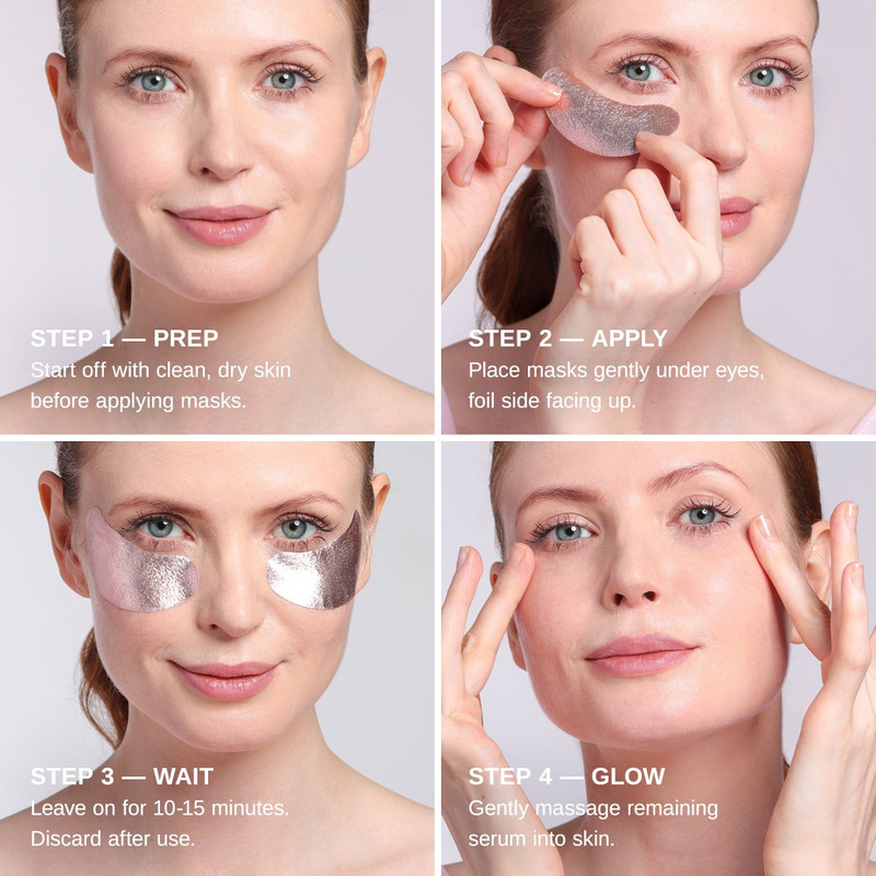Wander Beauty Baggage Claim Eye Masks Set - 12 pair (Worth $52) 4