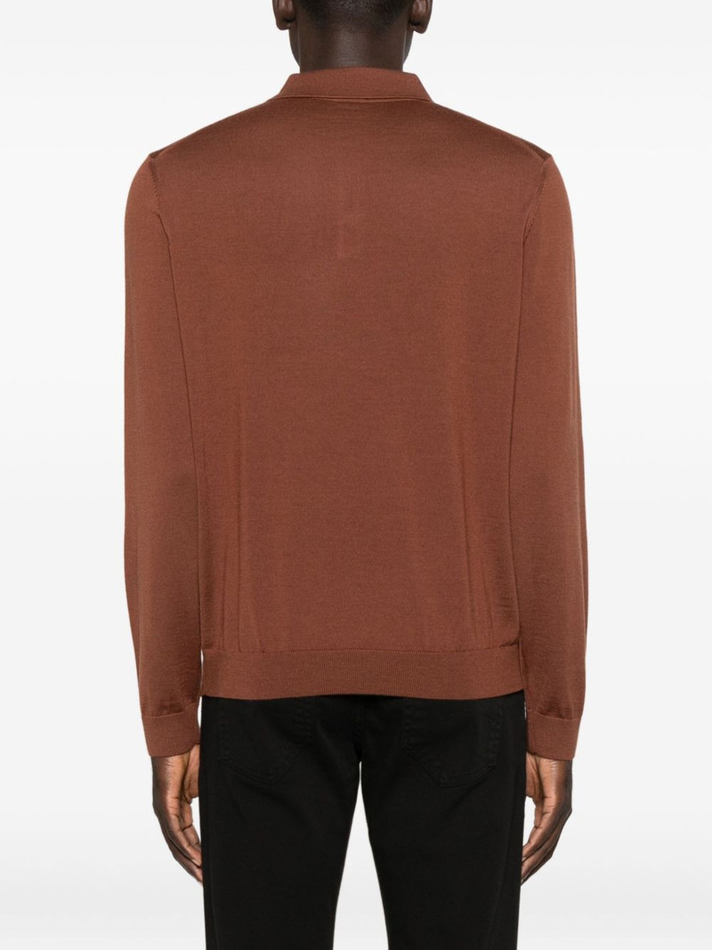 long-sleeve polo shirt 3