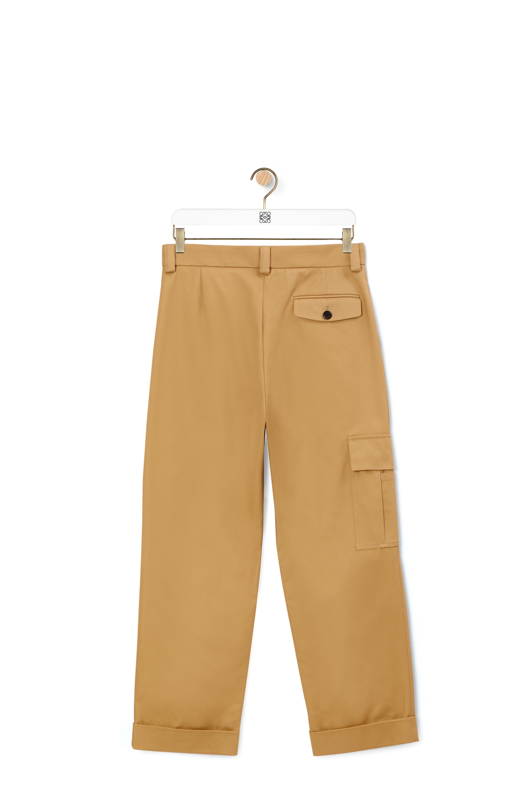 Cropped cargo trousers in cotton - 2