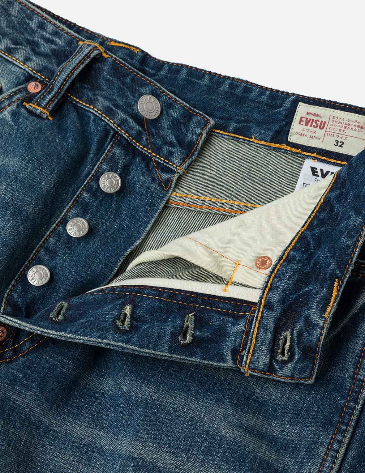 Kamon Jacquard Pockets 3D Fit Jeans - 10