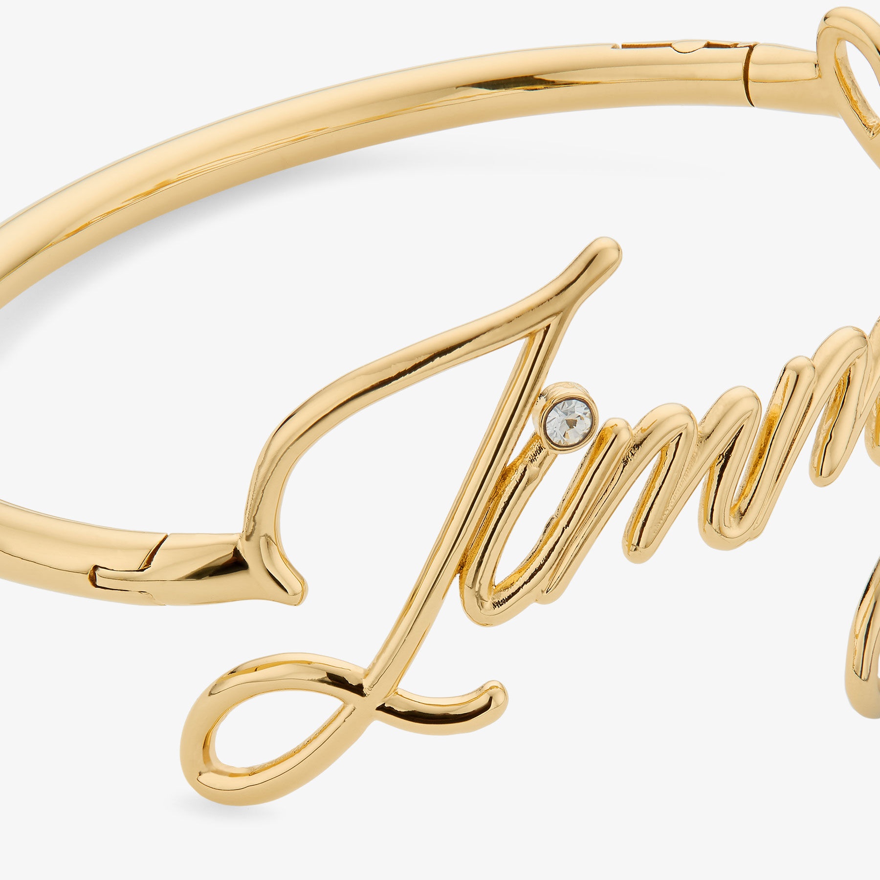 Logo Script Bracelet
Gold Finish Script Bracelet - 3