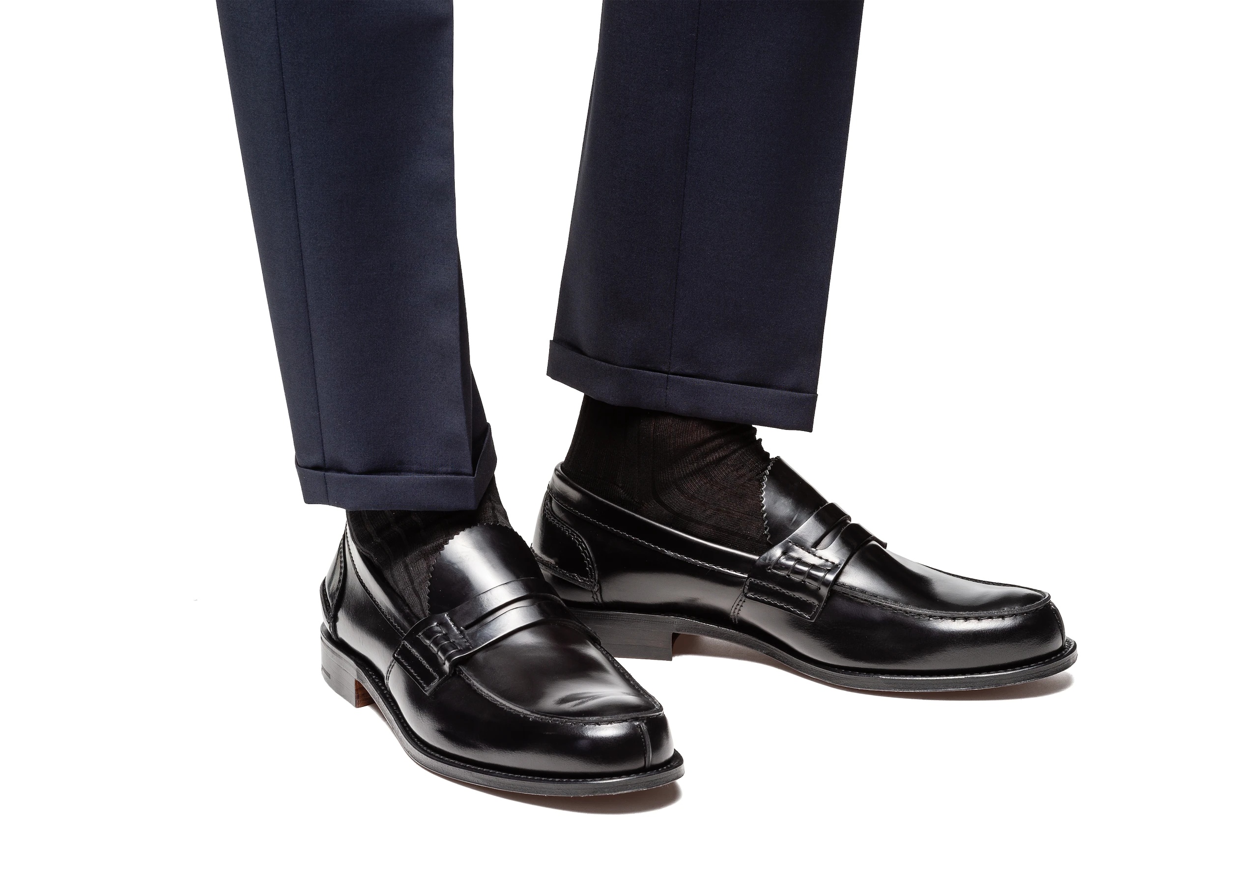 Tunbridge
Bookbinder Fumè Penny Loafer Black - 5