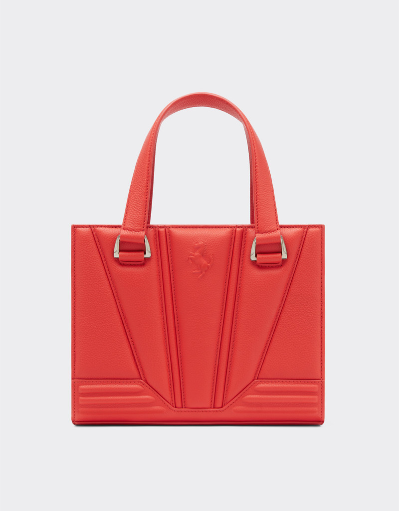 Mini bag in textured leather 1