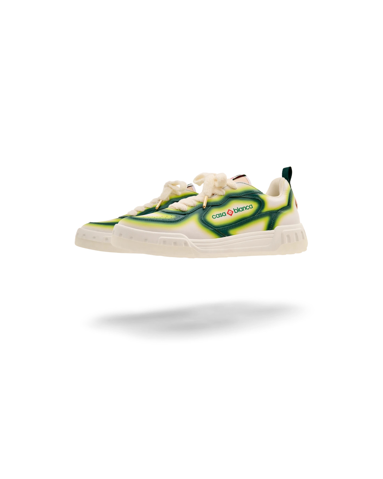 Men's Court Green Fade Sneaker | Casablanca Paris - 4