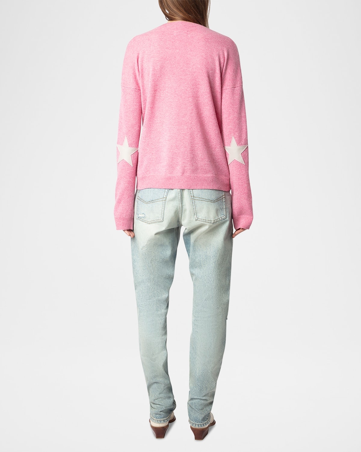 Vivi Patch Cashmere Sweater - 3