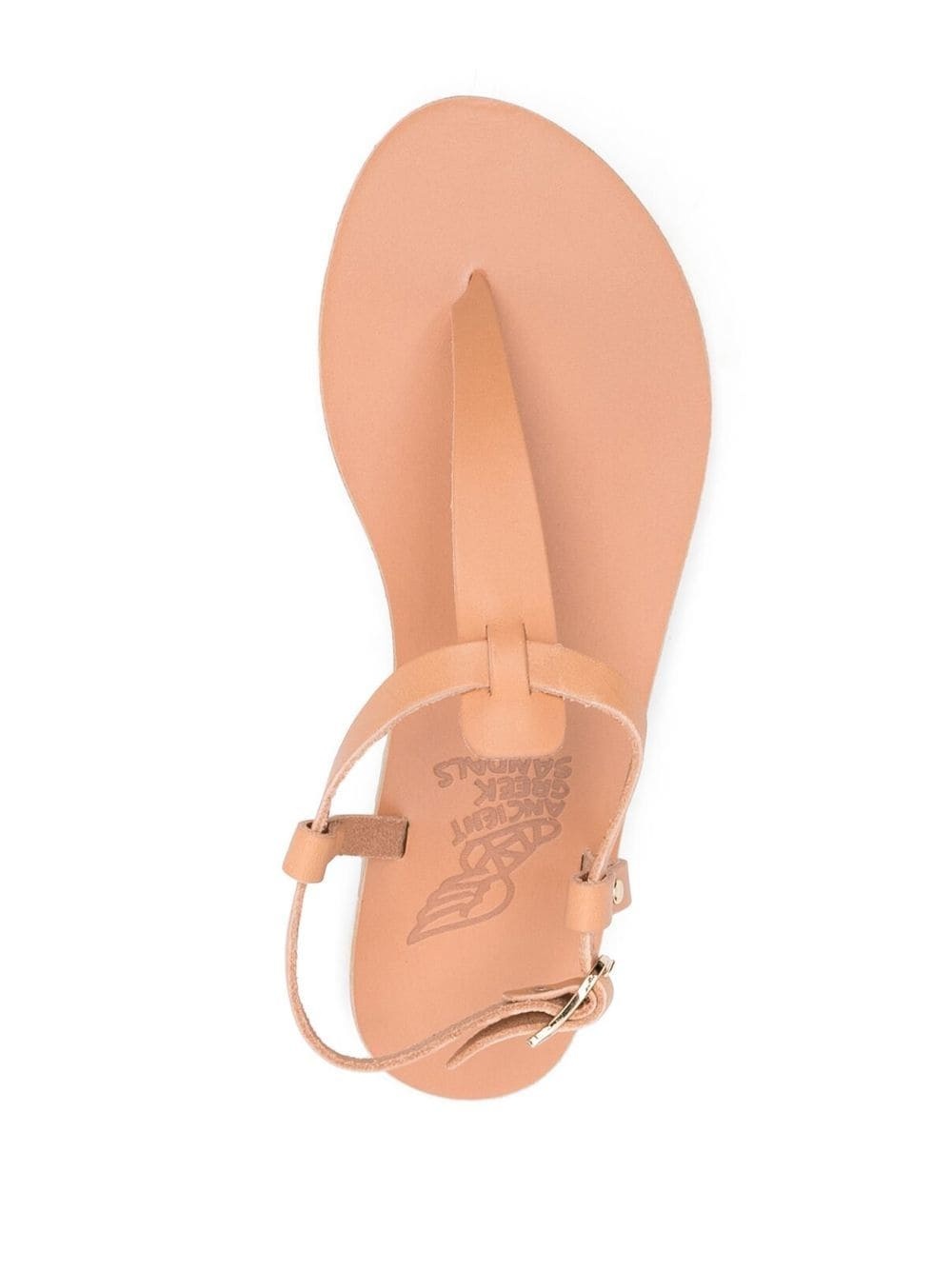 leather open-toe sandals - 4