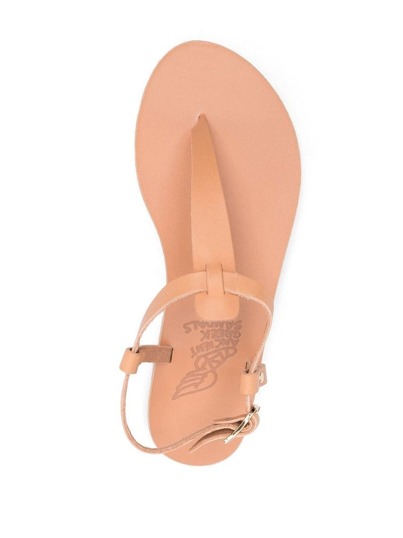 leather open-toe sandals 4