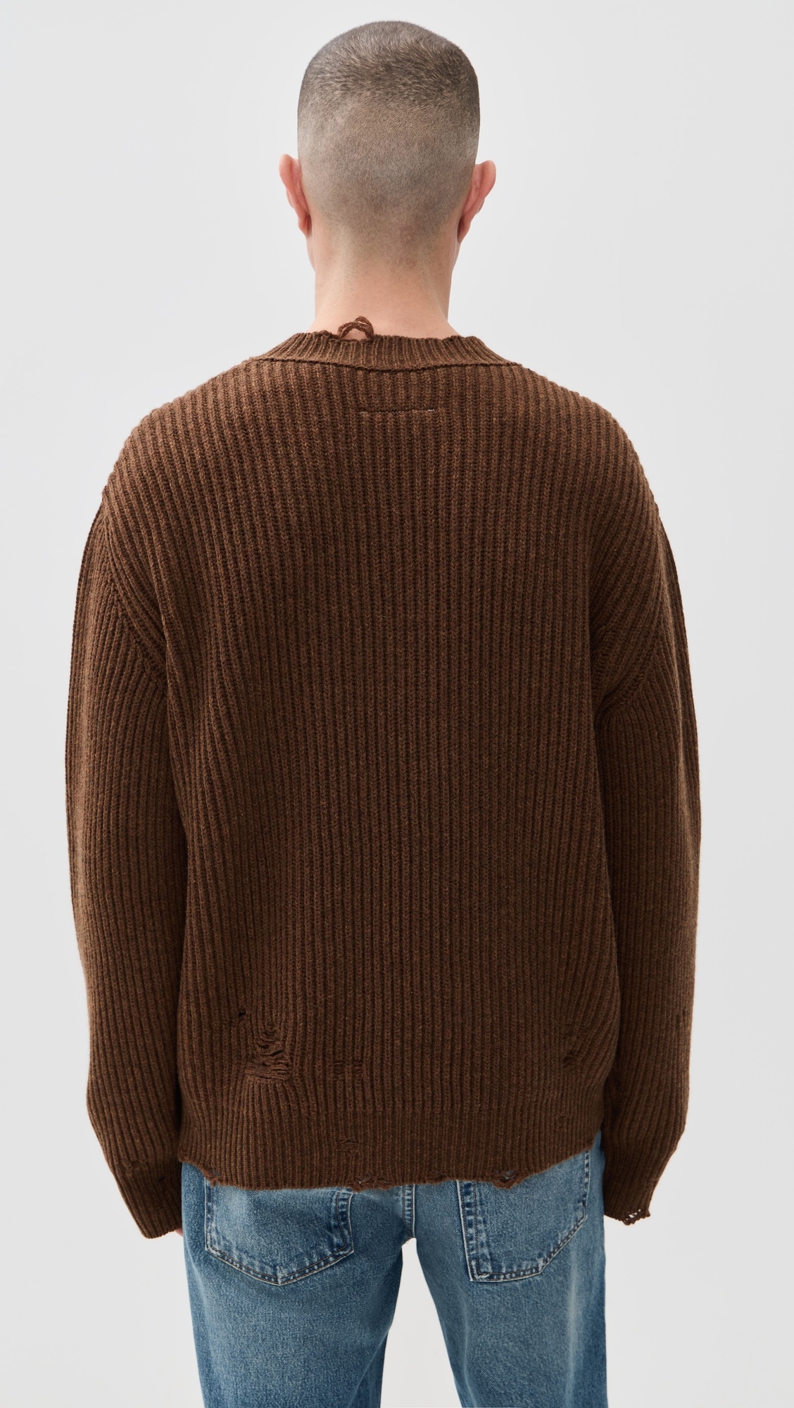 V Neck Sweater - 3