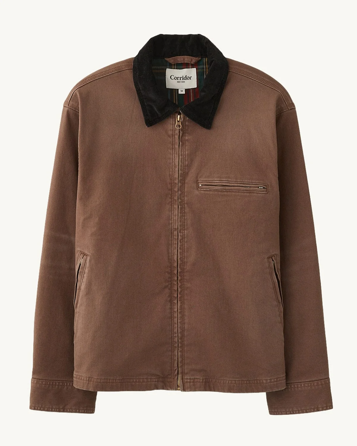UTILITY JACKET - BROWN - 1