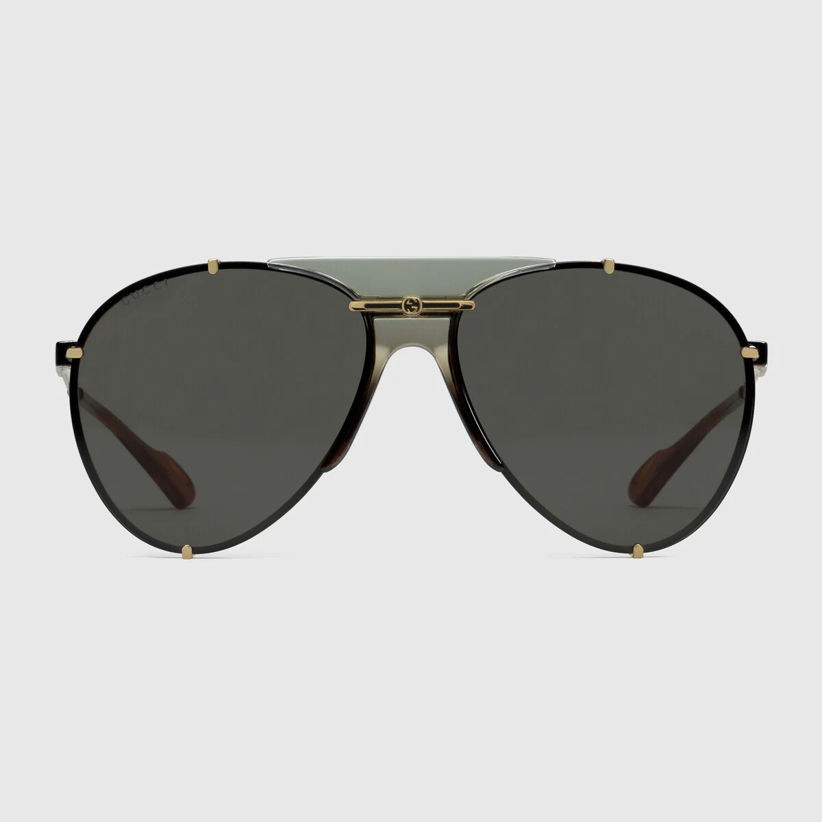 Aviator metal sunglasses - 1