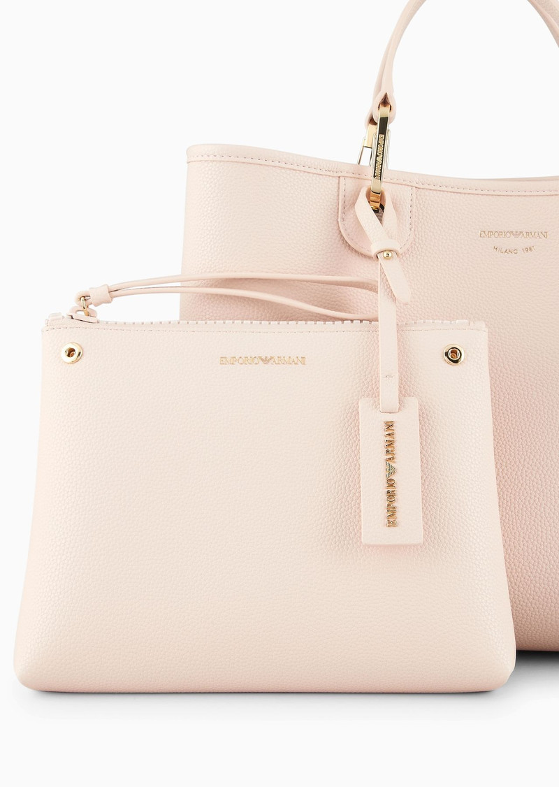 Medium MyEA shopper bag with deer print 6