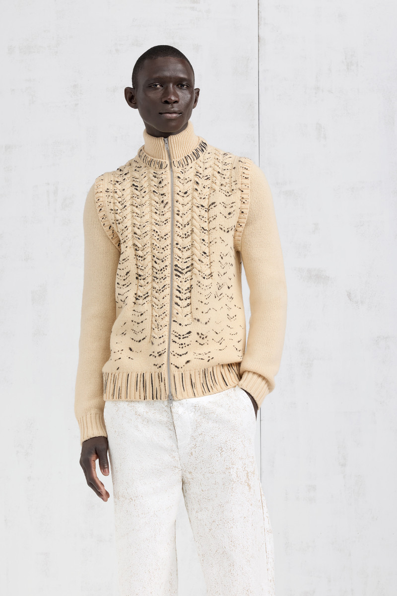 Virgin Wool Cardigan 1
