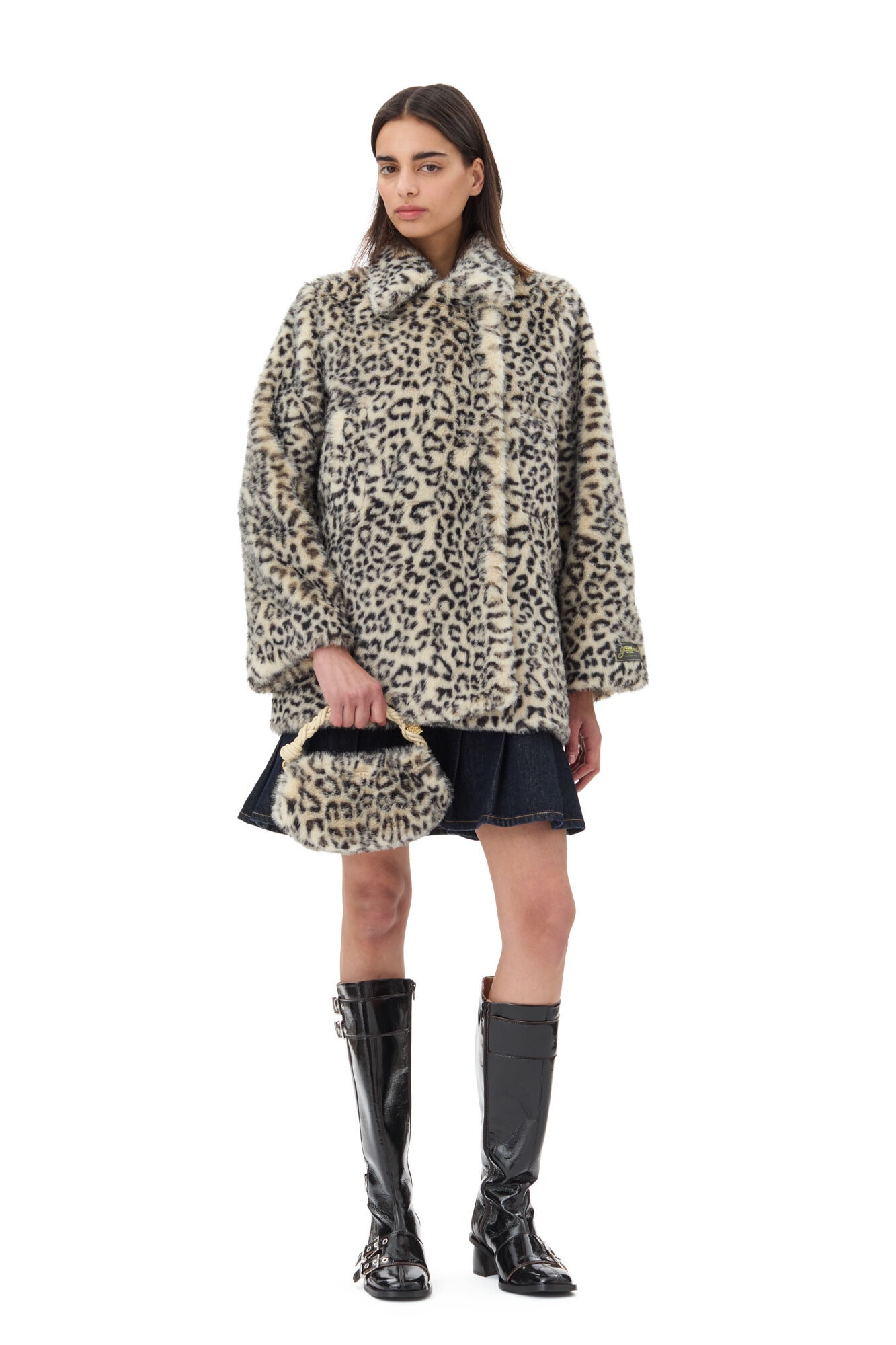 LEOPARD FAUX FUR JACKET - 2