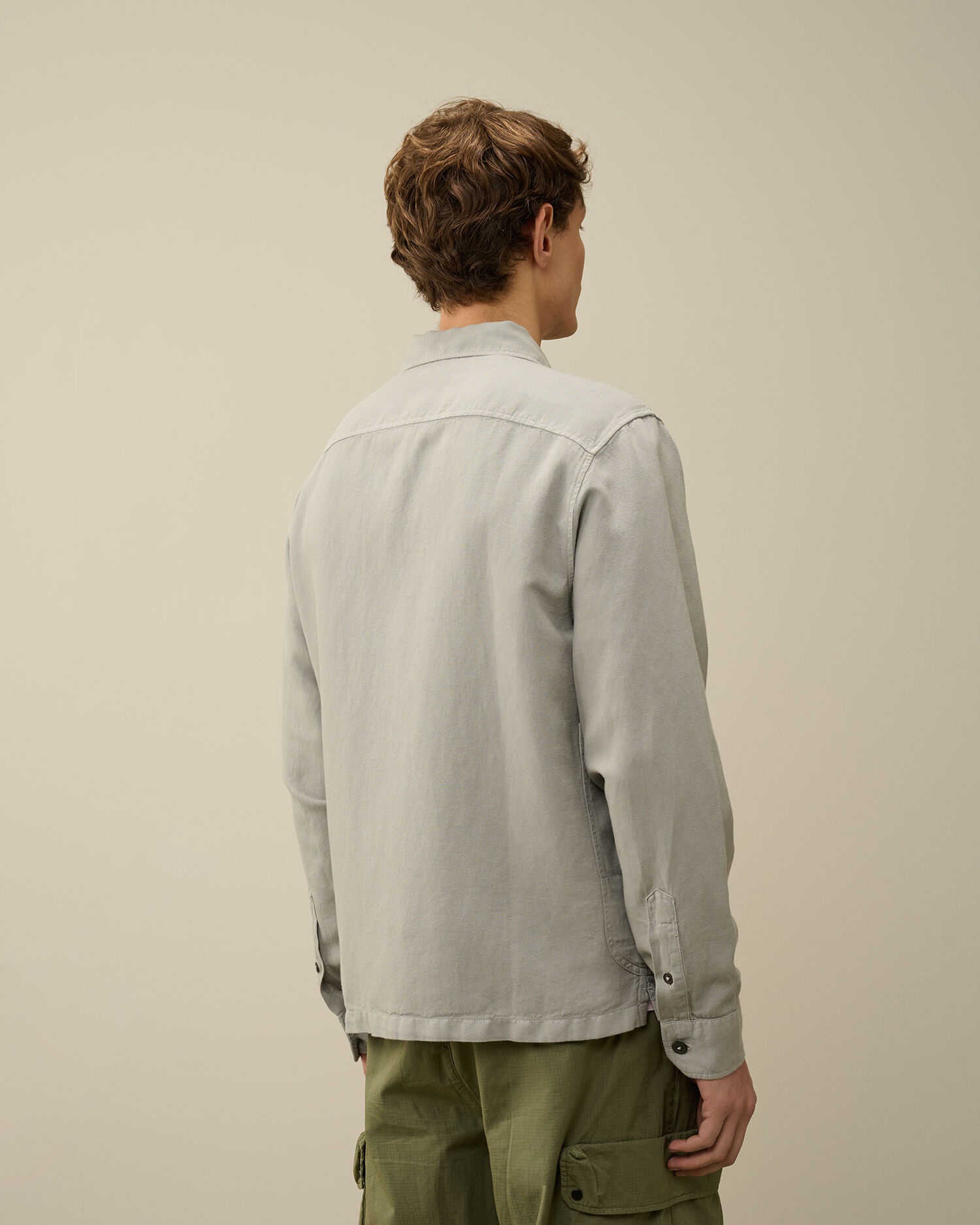 Broken Linen/Cotton Pocket Shirt - 3