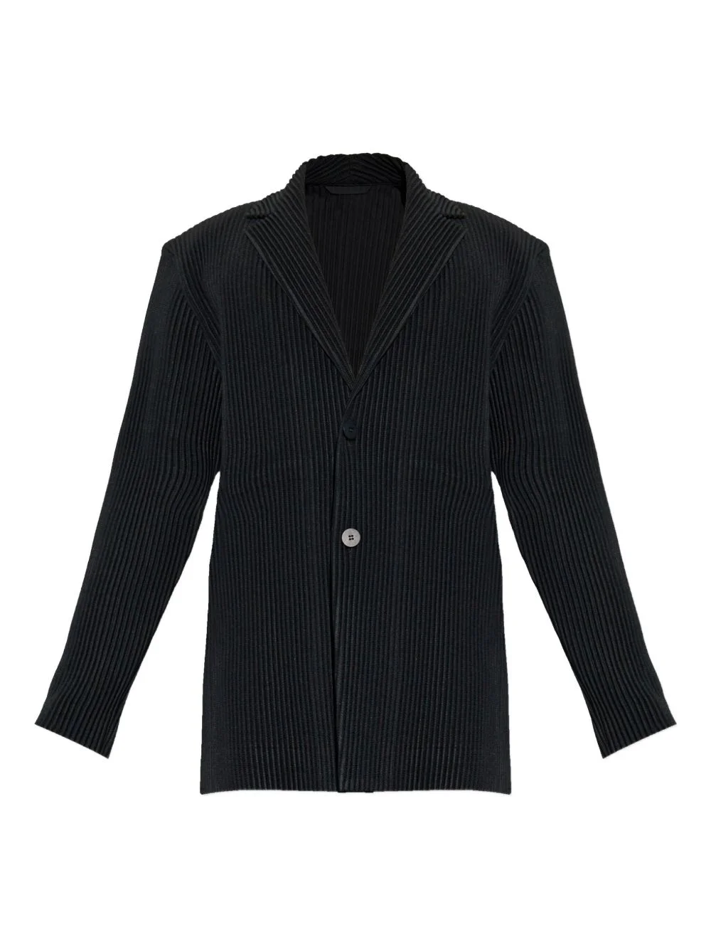 plissé blazer - 1