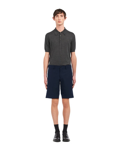 Prada Stretch gabardine Bermudas outlook