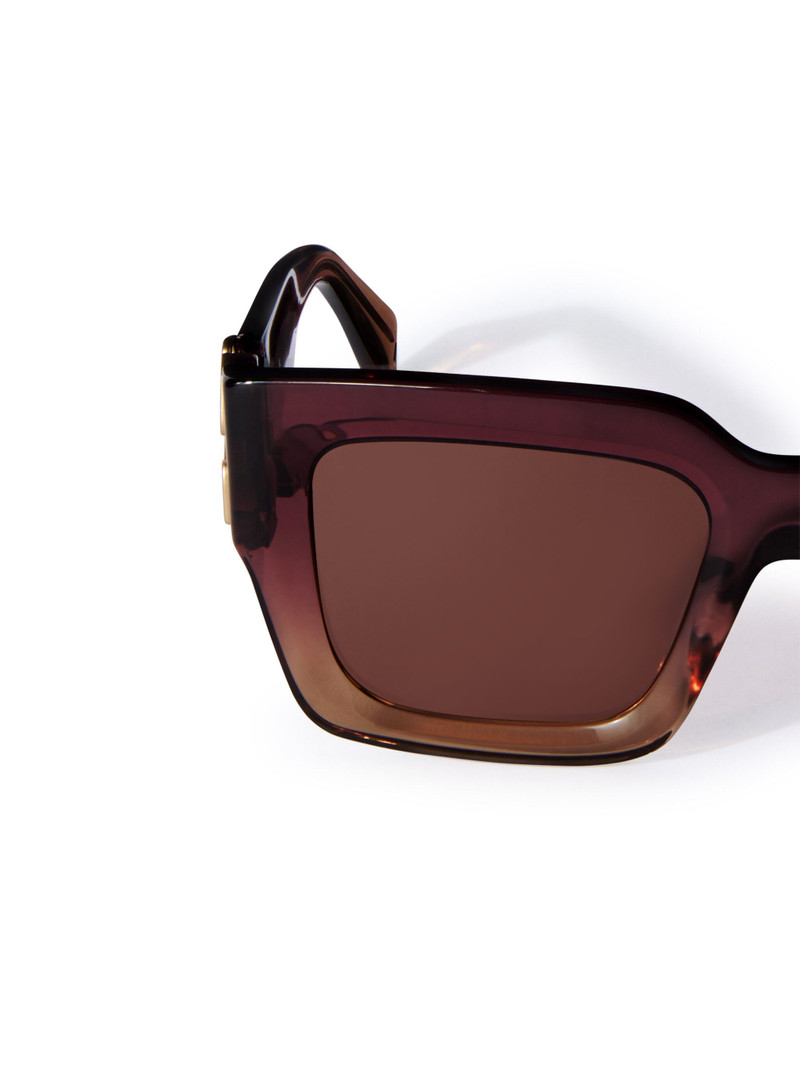Mystic Sunglasses Gradient Burgundy/Nude 3
