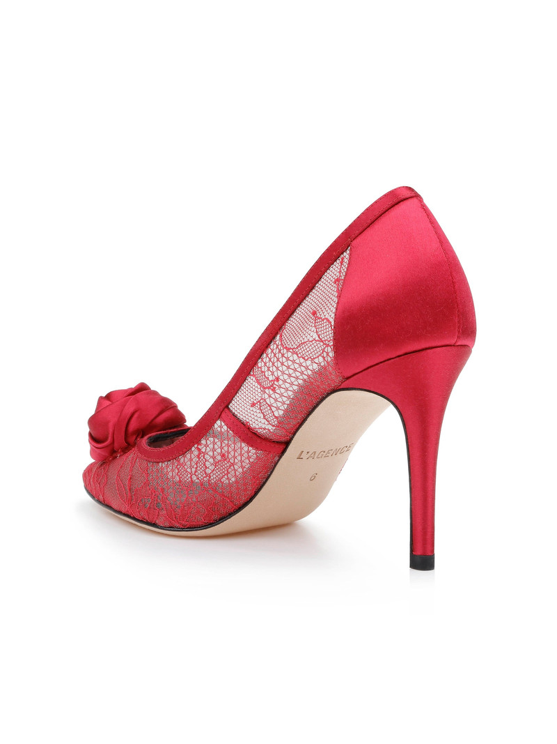 L'AGENCE Fosette Lace Sandal outlook