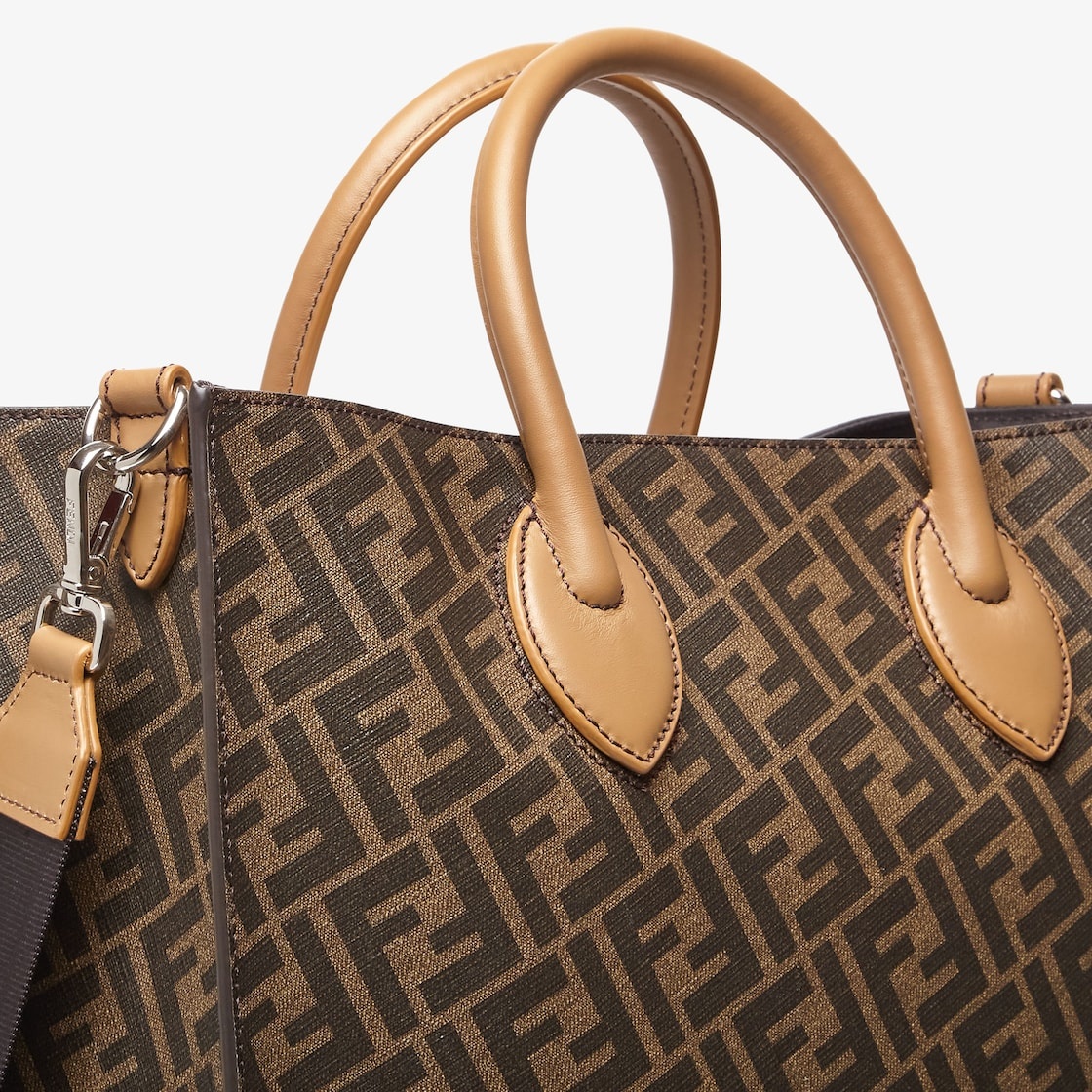 Fendi Diagonal Vertical Tote - 5