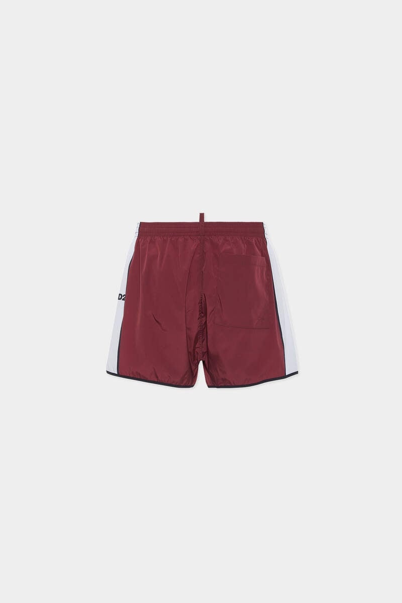 DSQUARED2 BOXEUR MAPLE LEAF MIDI SWIM BOXER - 2