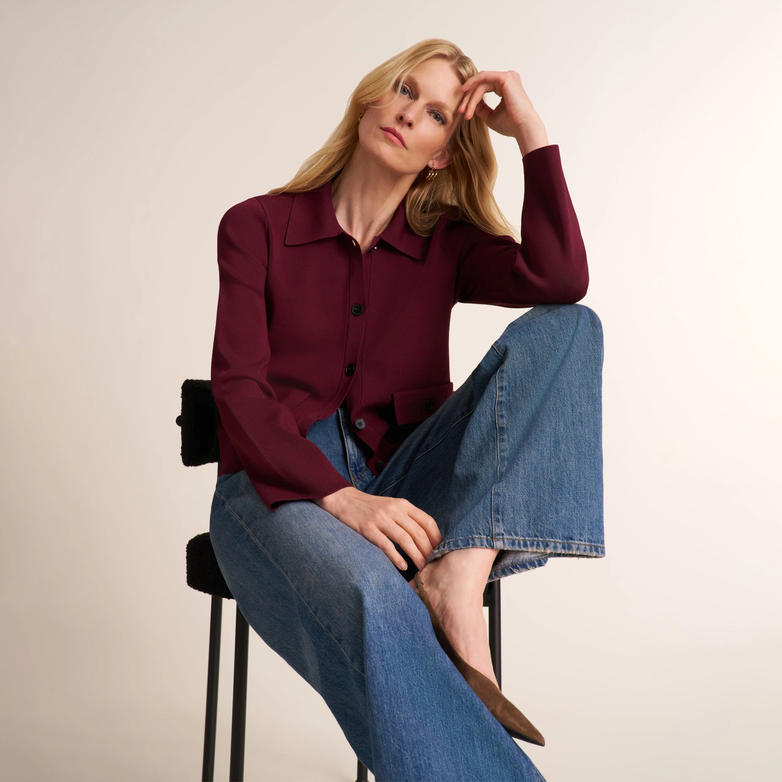 Maribel Cropped Jardigan - 1