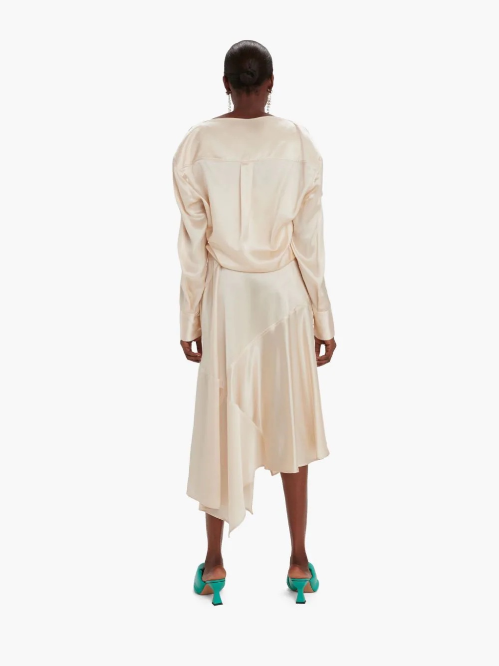 COLD SHOULDER DRESS - 4