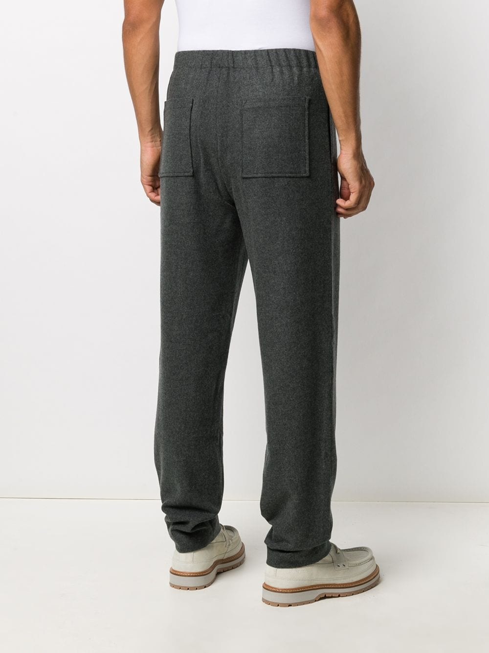 wool jogging bottoms - 4