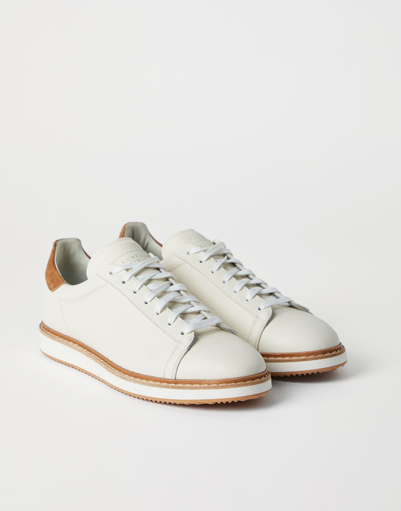 Grained calfskin sneakers 1
